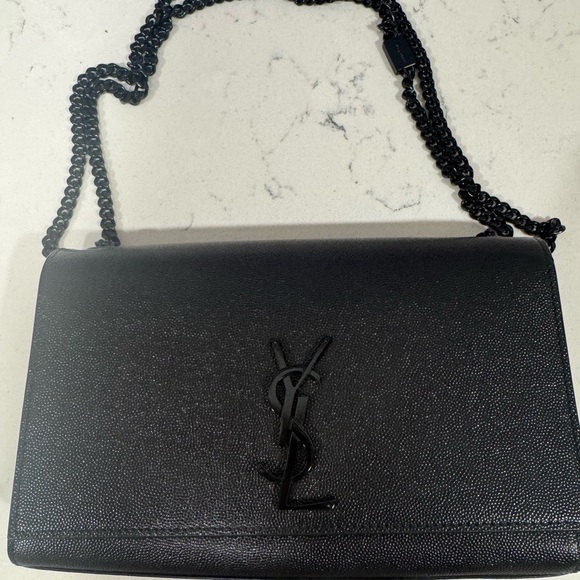 Yves Saint Laurent Black Crossbody Bag - Picture 1 of 7